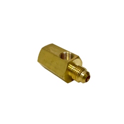 Переходник к вакуумному насосу под манометр HR 1/4SAE x 1/4SAE x NPT1/8