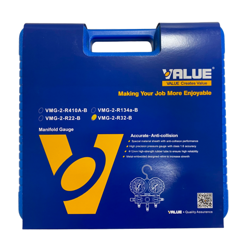 Манометрический коллектор двухвентильный Value VMG-2-R32-B  
